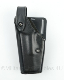 Nederlandse Politie en KMAR Koninklijke Marechaussee Glock 17 holster met Safariland koppelbevestiging model Glock 722 - gebruikt - origineel