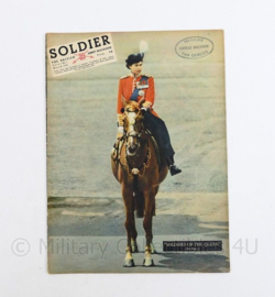 The British Army Magazine Soldier Vol.8 No 1 March 1952 -  Afkomstig uit de Nederlandse MVO bibliotheek - 30 x 22 cm - origineel
