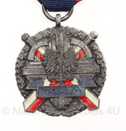 Poolse leger verdienstenmedaille zilver - origineel