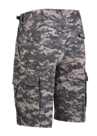 US BERMUDA COTTON PREWASH - korte broek ACU camo