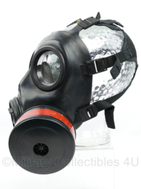 KL Nederlandse leger AMF12 gasmaskerset met oefenfilter (tegen traangas) en gevechtsfilter (tht 2029) met woodland tas - maat 2 = middel - origineel