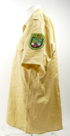 Duitse Bundespolizei Sachsen-Anhalt overhemd korte mouw - maat 41/42 - nieuw - origineel