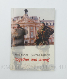 Herinneringsboek Five Years 1(GE/NL) Corps Together and Strong - 15 x 10,5 cm - origineel