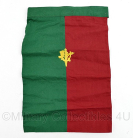 Nederlands leger halsdoek Regiment Limburgse Jagers - rood/groen -  origineel