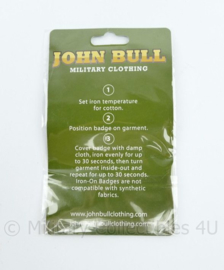 Britse leger eenheid embleem Royal Logistic Corps - NIEUW in de verpakking - John Bull Military Clothing -14 x 8 cm - origineel