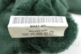 Defensie vlamwerende fleece tentsokken - merk Seyntex - maat 4/5 = 45/46 - licht gedragen - origineel