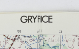 USA Defence mapping agency stafkaart Poland Gryfice M753 2325I - 1 : 50.000 - 74 x 58 cm - origineel