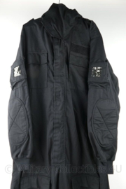 Britse Politie brandwerende tactical overall zwart - maat 116T (=EU 56/58) - nieuw - origineel