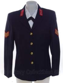 KM Koninklijke Marine Dames "adelborsten" uniform jas - rang "sergeant adelborst" - maat 38 - origineel