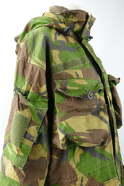 KL Nederlandse leger woodland camo Smock Jas Windproof - maat Small - gedragen - origineel