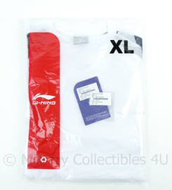 KL Defensie Li-Ling sport shirt SS Men met korte mouw men wit - maat Large - NIEUW in verpakking - origineel