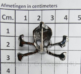 WO2 Duitse doodskop Brunswick Braunschweig Totenkopf - 4 x 3 cm - replica