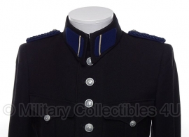 Schalkhaar politie uniform - met kraagemblemen en schouderstukken - maat 39/102 - origineel WO2 Duits/Nederlands