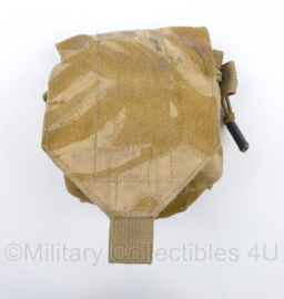 Britse leger MOLLE Grenade pouch DPM Desert - 11 x 5 x 12 cm - gebruikt - origineel