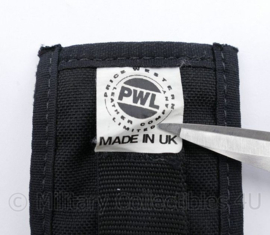 Britse Politie zwarte koppeltas - merk PWL - 6,5 x 14 cm - origineel