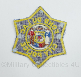 Amerikaanse Politie embleem American Fond du Lac City Police patch - 10 x 9 cm - origineel