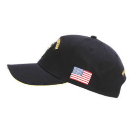 Baseball cap WWII  US Cavalry - ZWART