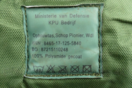 Defensie Gerber klapschep met Woodland MOLLE tas - 18 x 5 x 25 cm - origineel