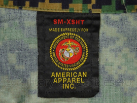 USMC US Marine Corps Marpat BDU camo jas met insignes - maat Small-short - origineel