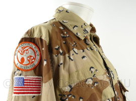 US Army 101st Airborne Sinaï Missie desert camo uniform met lange mouw - maat Medium-Regular - origineel