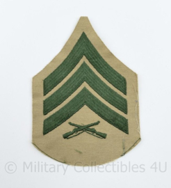 USMC US Marine Corps ENKEL rang embleem - Sergeant - 13 x 9 cm - origineel