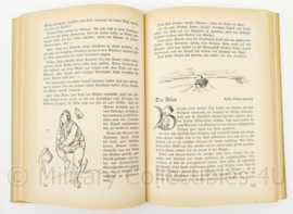 Boek Ewiges Deutschland met persoonlijk tekst Weihnachten 1938 - origineel