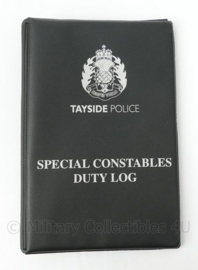 Tayside Police Special Constables Duty Log - 15 x 10 x 2 cm - licht gebruikt - origineel