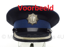 Gemeentepolitie - Pet insigne metaal - diameter 5,3 cm - origineel