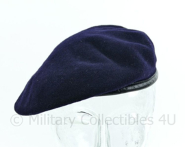 Franse leger baret - donkerblauw - 52 of 54 cm - origineel