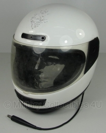 Britse politie motorhelm - merk Everoc classic - 57 cm. (Medium)