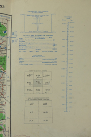 WW2 British War Office map 1943 Central Europe Berlin - 83 x 64 cm - origineel