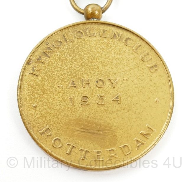 Medaille Kynologenclub Rotterdam Ahoy 1954 - origineel