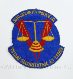 Amerikaanse Politie embleem American 551st Security Police SQ. patch - 10,5 x 10 cm - origineel