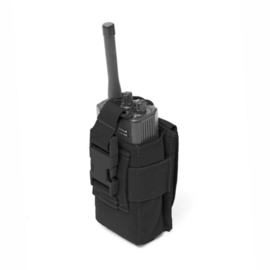 Warrior assault systems MOLLE Small Radio Pouch Black - Nieuw