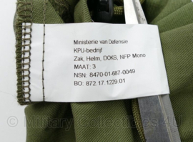 Defensie NFP mono draagtas Baltskin Viper P6N carry bag van de nieuwste DOKS helm - maat 2 - NIEUW - origineel