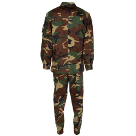 Italiaanse Paratroopers Woodland uniform jas met broek set - nieuw in verpakking - maat 56 - origineel