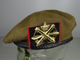 KL Nederlandse leger Luchtdoelartillerie baret - oud model - maat 60 cm - origineel