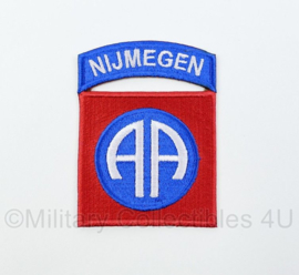 WO2 US Army 82nd Airborne Division Nijmegen patch - 8 x 6 cm