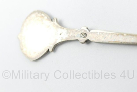 KL Nederlandse leger Cavalerie zilveren lepeltje - 12 x 2 cm - origineel