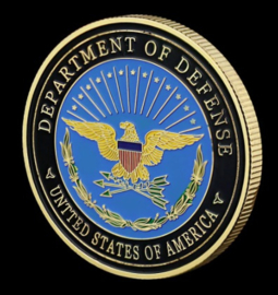 The Pentagon United States of America Department of Defense coin - 40 mm diameter