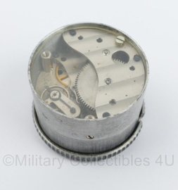 Russische USSR  luchtmacht cockpit uurwerk - voor in vliegtuig cockpit - diameter 6 cm - origineel