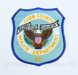 Cobb County Police Department patch - 11 x 10 cm -  origineel