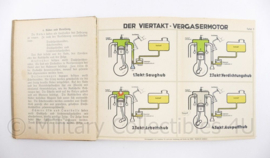 WO2 Duits Boekje NSKK Das Kraftfahrzeug - 16,5 x 12 cm - origineel Wo2 Duits