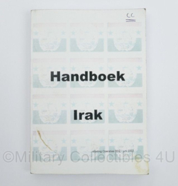 KMARNS Korps Mariniers handboek Irak 2003 -  21 cm x 14,5 cm. - origineel