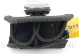 DuPont Cordura double pouch voor zaklampen en speciale licht uitrusting - 14 x 12 x 4 cm - nieuwstaat - origineel
