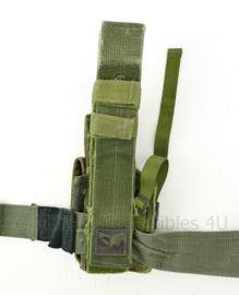 US Army en Korps Mariniers dropleg holster Eagle Industries US Woodland camo - origineel