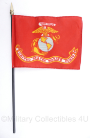 USMC United States Marine Corps vaantje - 14,5 x 27 cm - origineel