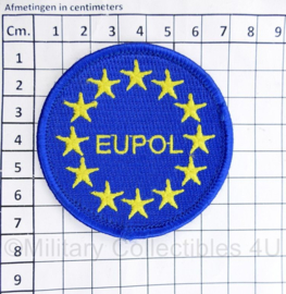 Eupol embleem politie - diameter 7 cm - origineel
