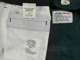 US Army Class A SET jas en broek - met patches- maat 36L/31S - origineel