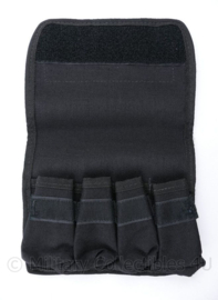 Shotgun of Flare gun pouch MOLLE - zwart met klittenband voorop- 18,5 x 3 x 15 cm - NIEUW - origineel